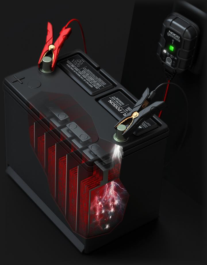Chargeur de Batterie Moto Intelligent NOCO Genius 10 6-12V 10A