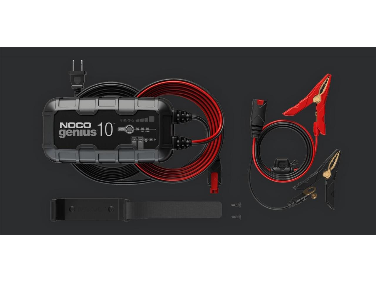 Chargeur de Batterie Moto Intelligent NOCO Genius 10 6-12V 10A