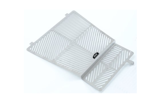 Protection de Radiateur Eau & Huile Inox R&G pour Aprilia Caponord 1200 (13-18) - SRG0010SS Protection de Radiateur Eau & Huile Inox R&G pour Aprilia Caponord 1200 (13-18) - SRG0010SS