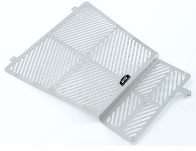 Protection de Radiateur Eau & Huile Inox R&G pour Aprilia Caponord 1200 (13-18) - SRG0010SS