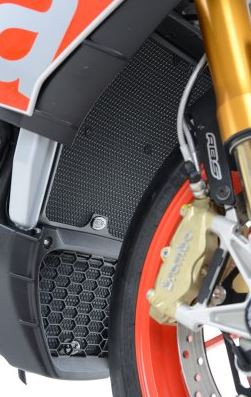 Protection de Radiateur d'Huile Alu R&G pour Aprilia RSV4 1100 Factory (19-24) - OCG0025BK