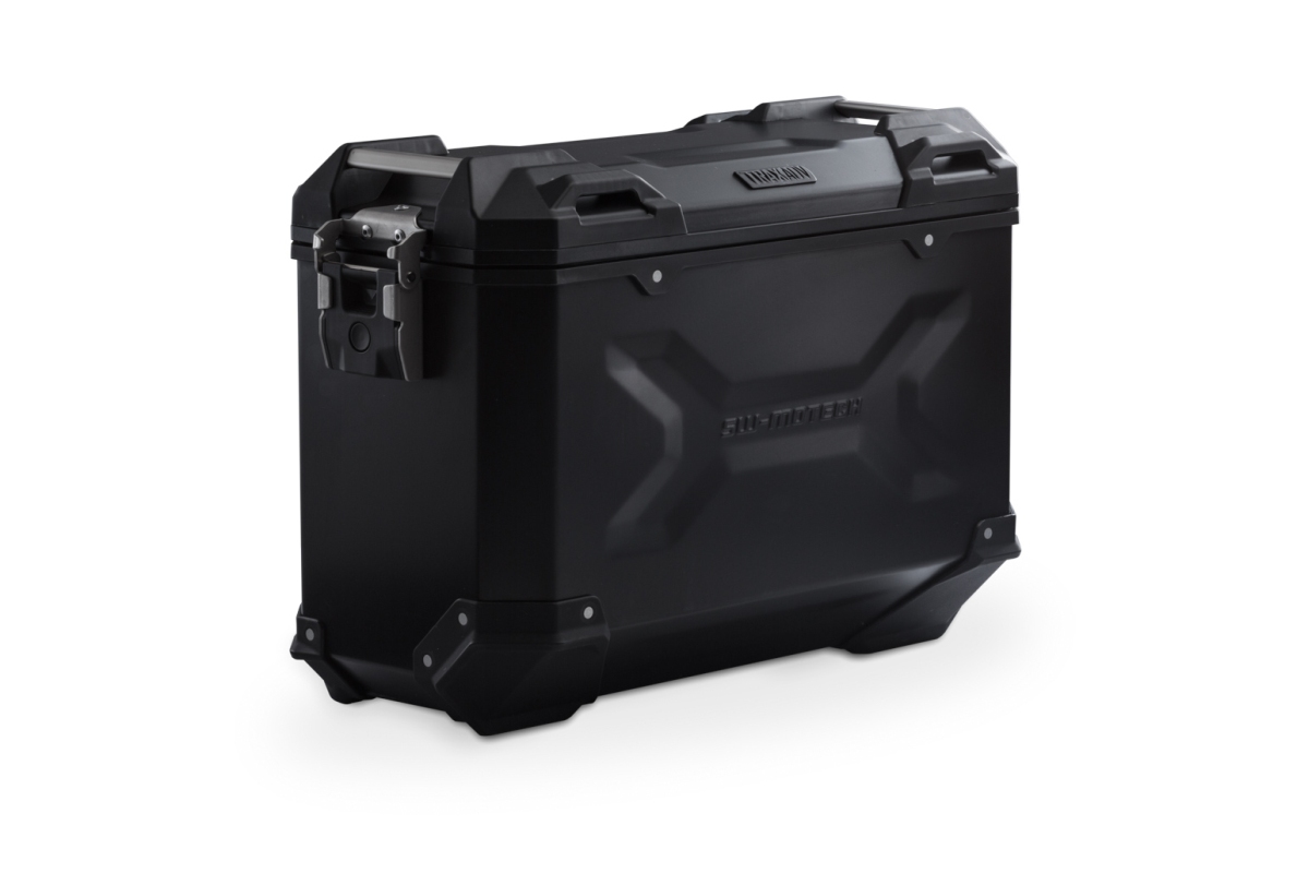 Valises Latérales Trax ADV SW-Motech Aluminium 37 Litres - Noir ALK.00.733.11000L/B