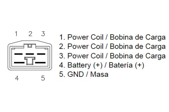 Redresseur / Régulateur Moto pour Honda VT 750 Shadow (98-04) ESR587 Redresseur / Régulateur Moto pour Honda VT 750 Shadow (98-04) ESR587