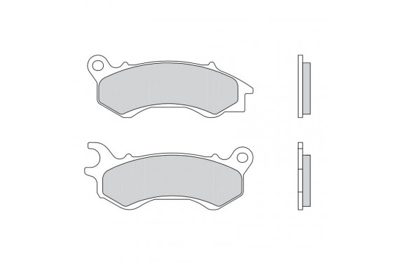 Plaquette de Frein Scooter Avant CL Brakes 3102MSC Plaquette de Frein Scooter Avant CL Brakes 3102MSC