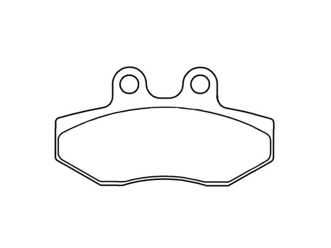 Plaquette de Frein Scooter Avant CL Brakes 3069MSC