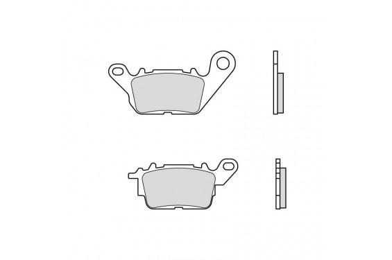 Plaquette de frein Avant Brembo 07113 CC Plaquette de frein Avant Brembo 07113 CC