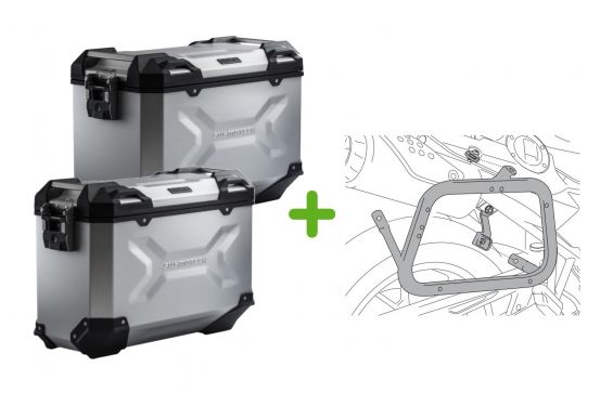 Kit Valises Latérales Trax ADV SW-Motech pour R 1200 GS (04-12) et Adventure (06-13) KFT.07.311.70000 Kit Valises Latérales Trax ADV SW-Motech pour R 1200 GS (04-12) et Adventure (06-13) KFT.07.311.70000
