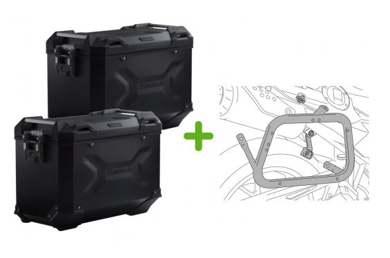 Kit Valises Latérales Trax ADV SW-Motech pour Multistrada 1200 (10-14) KFT.22.140.70000 Kit Valises Latérales Trax ADV SW-Motech pour Multistrada 1200 (10-14) KFT.22.140.70000