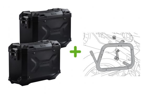 Kit Valises Latérales Trax ADV SW-Motech pour CB 500 X (13-23) KFT.01.400.70001 Kit Valises Latérales Trax ADV SW-Motech pour CB 500 X (13-23) KFT.01.400.70001