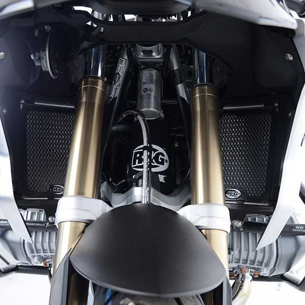 Protection de Radiateur Alu R&G pour BMW R1250 GS (19-24) - RAD0239BK