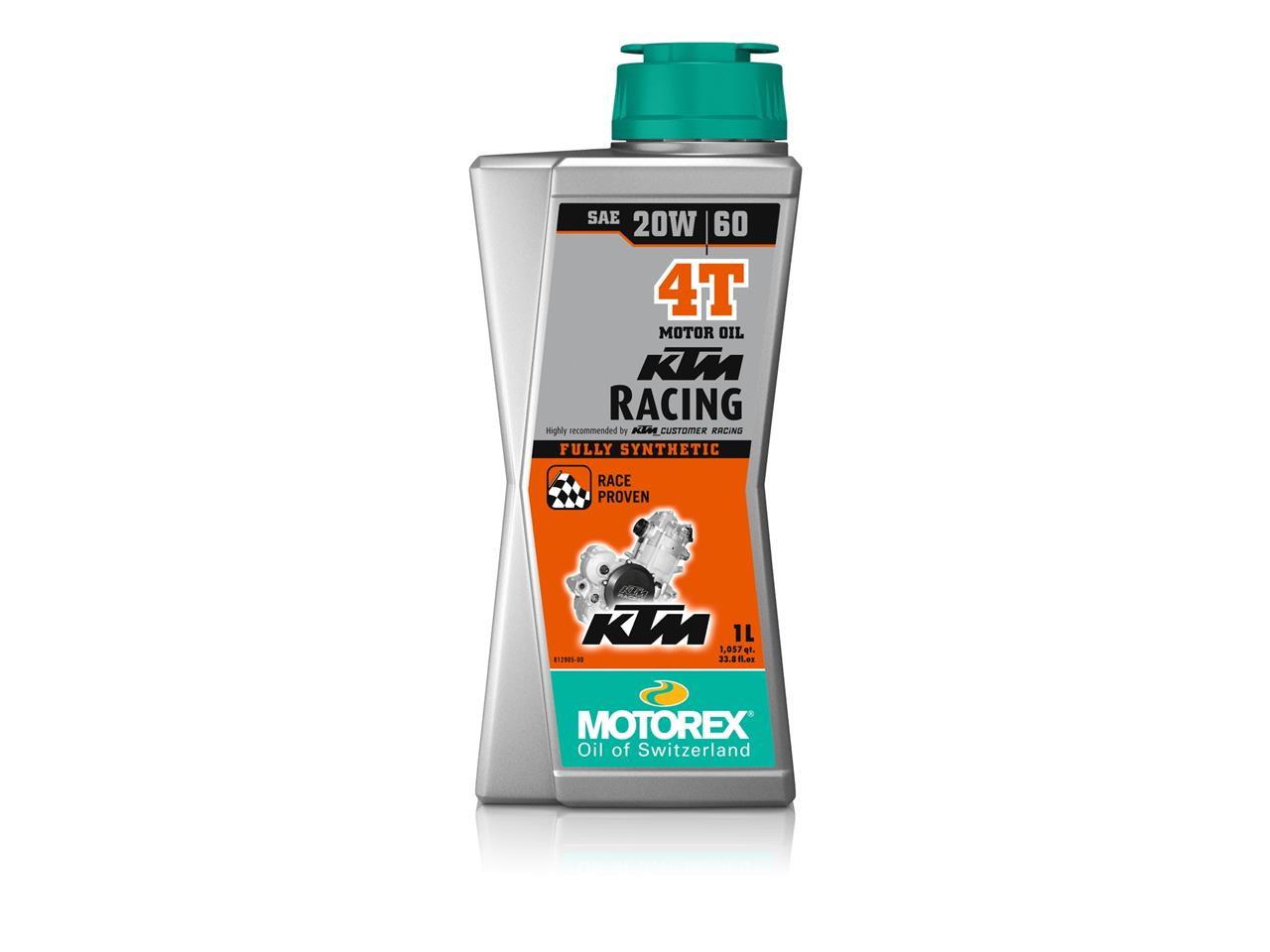 Huile Motorex KTM Racing 4T 20W60 1 Litre