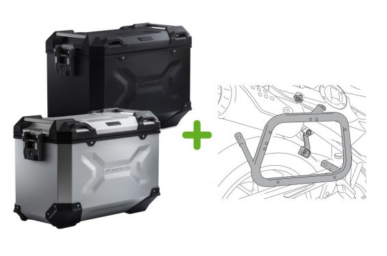 Kit Valises Latérales Trax ADV SW-Motech pour V-Strom 650 (10-16) KFT.05.765.70000 Kit Valises Latérales Trax ADV SW-Motech pour V-Strom 650 (10-16) KFT.05.765.70000