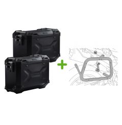 Kit Valises Latérales Trax ADV SW-Motech pour Tiger 800 (11-19) KFT.11.748.70001