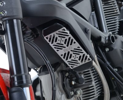 Protection de Radiateur d'Huile Alu R&G pour Ducati Scrambler 800 (15-23) - OCG0022SI
