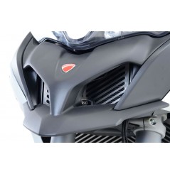 Protection de Radiateur d'Huile Inox R&G pour Ducati Multistrada 1200 & S (10-17) 1200 Enduro (16-18) - SCG0008SS
