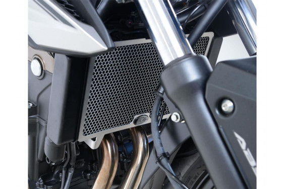 Protection de Radiateur Alu R&G pour Honda CB 500 F (17-18) - RAD0206BK Protection de Radiateur Alu R&G pour Honda CB 500 F (17-18) - RAD0206BK
