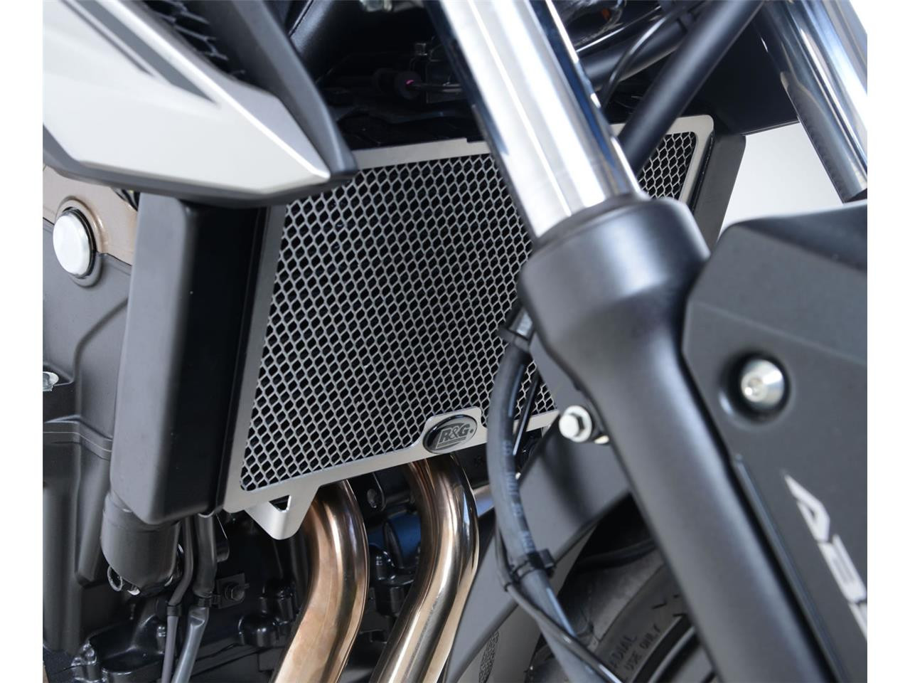 Protection de Radiateur Alu R&G pour Honda CB 500 F (17-18) - RAD0206BK