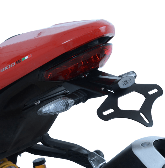Support de Plaque R&G pour Ducati Monster 1200 / R / S (18-20) - LP0249BK