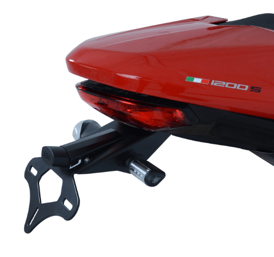 Support de Plaque R&G pour Ducati Monster 1200 / R / S (18-20) - LP0249BK