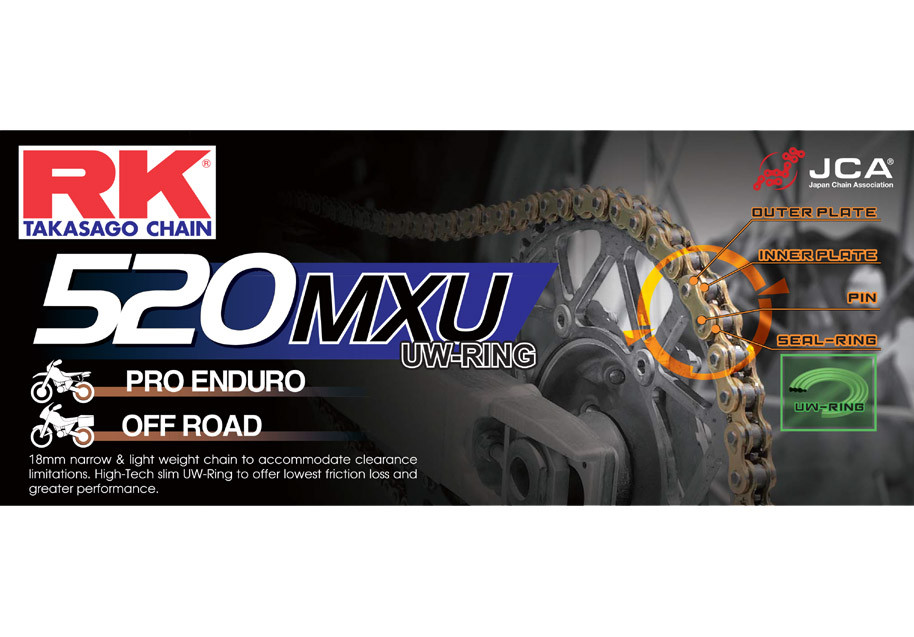 Kit Chaine Moto FE pour 640 DUKE II (00-06)