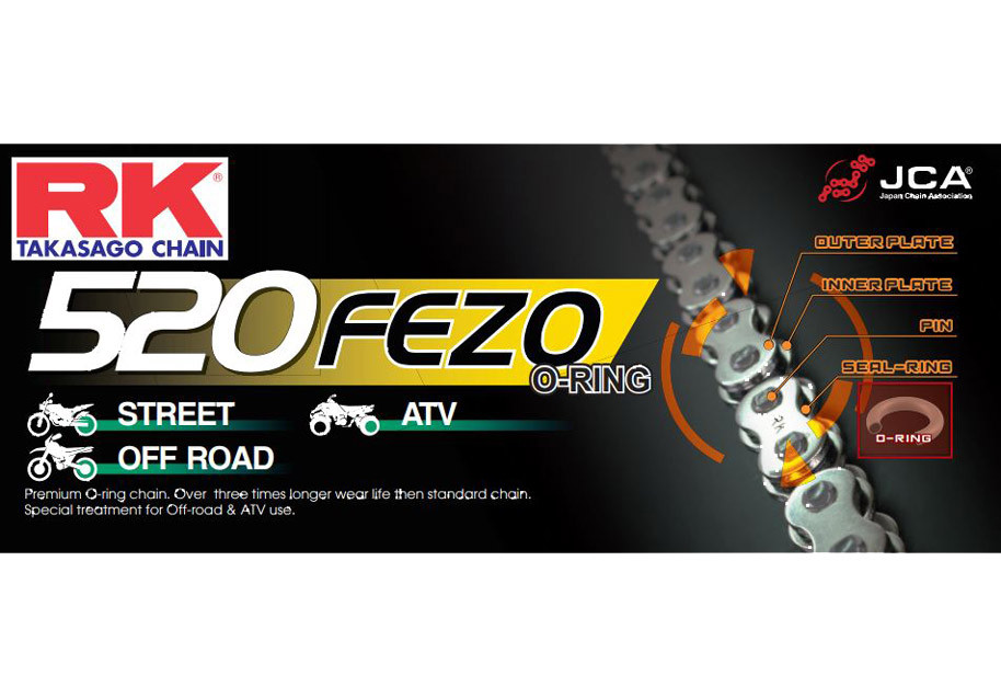 Kit Chaine Moto FE pour Duke 125 (14-22) RC 125 (14-22)
