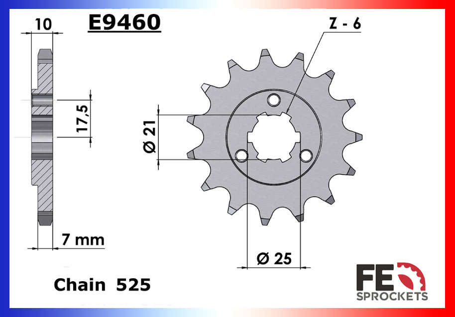 Kit Chaîne Moto FE pour Suzuki XF Freewind 650 (97-02)