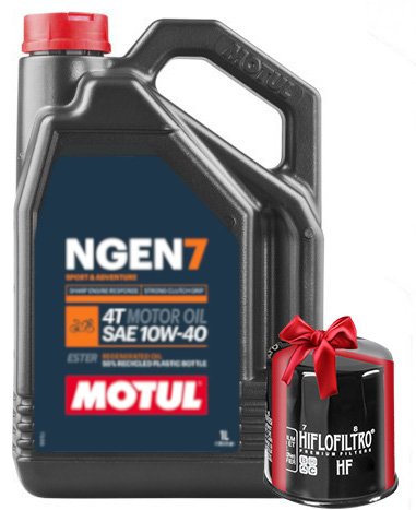 motul ngen7 ngen 7100 sport adventure road off-road 10w-40 ester 100% synthetic 4t motor oil