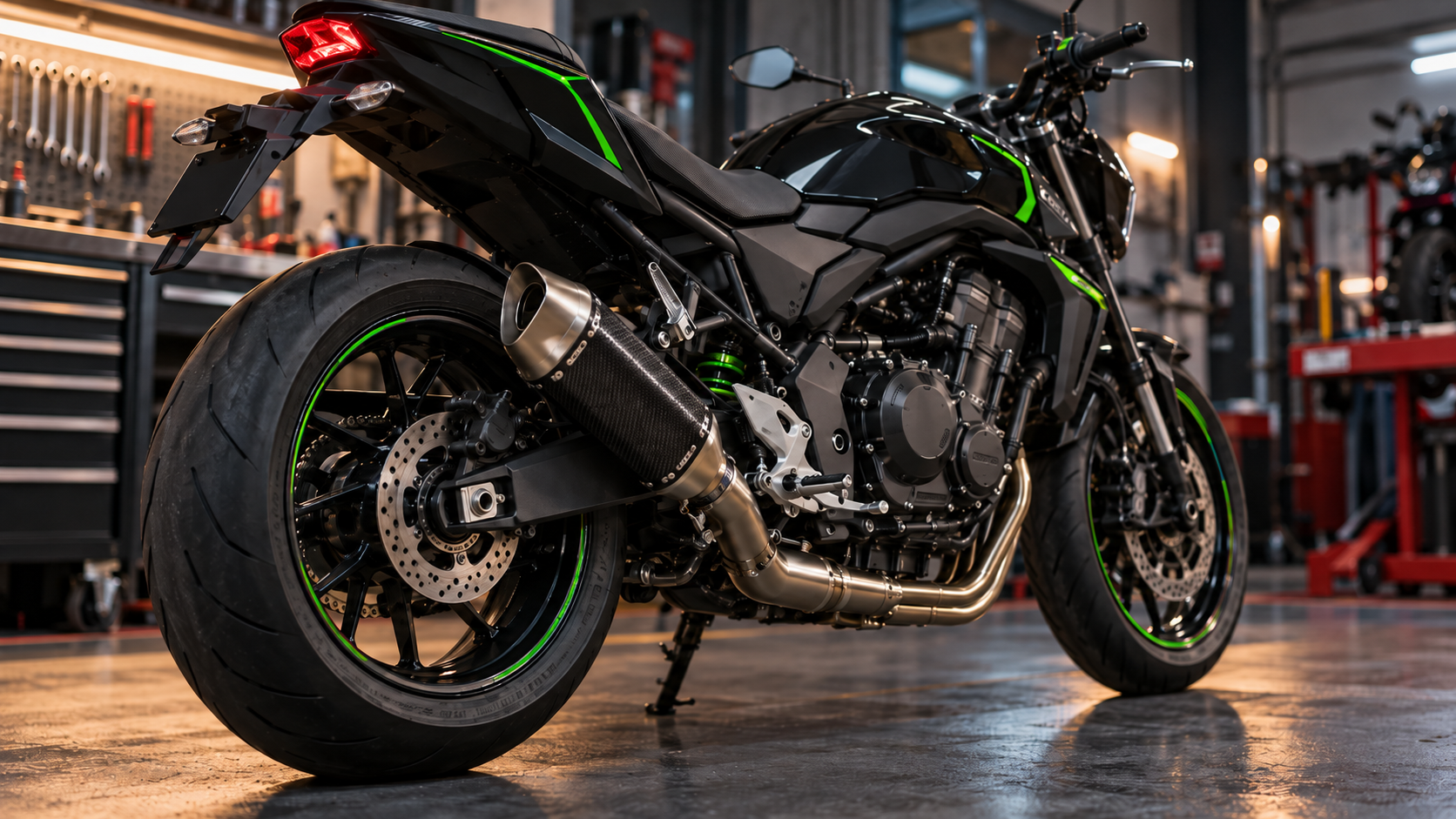 Akrapovič sur Honda CB750 Hornet