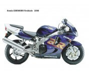 Accessoires moto HONDA CBR 900 RR Fireblade de 1998 a 1999