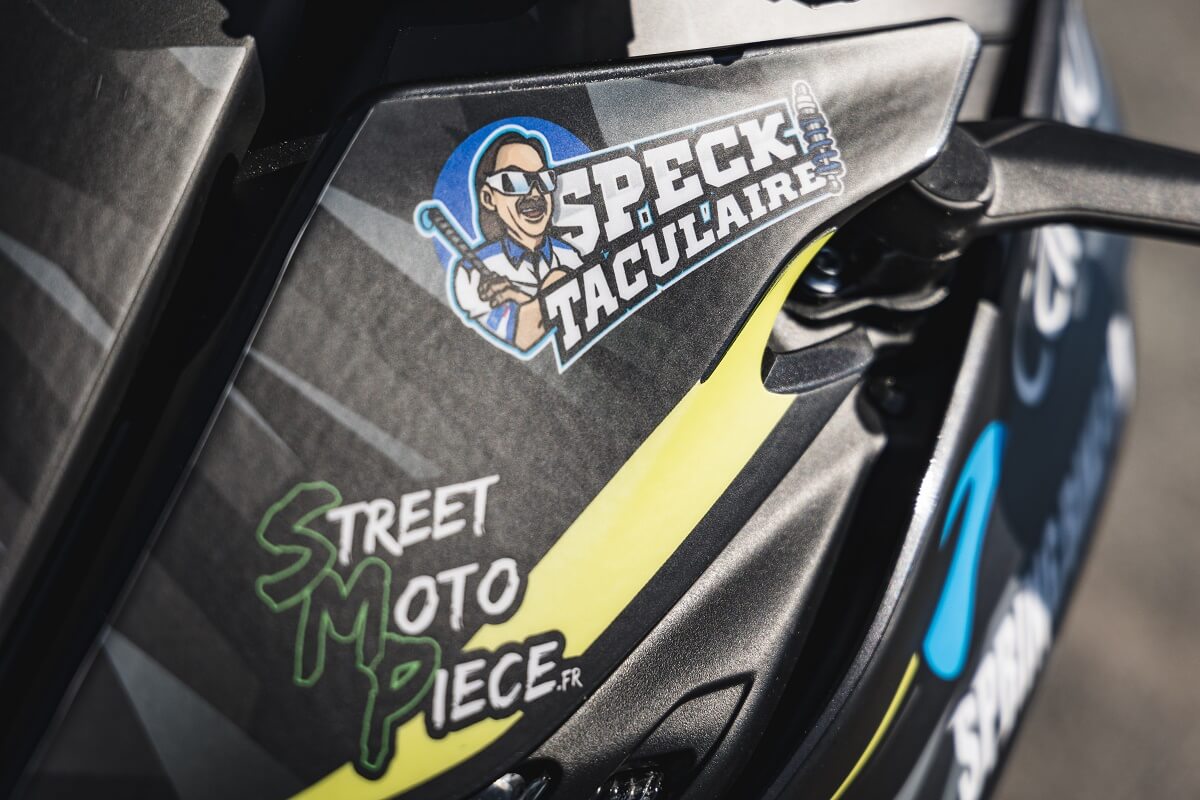 EMC suspensions François Speck et Street Moto Piece